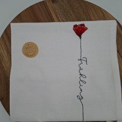 Küchenhandtuch Geschirrtuch Mohnblume Frühling