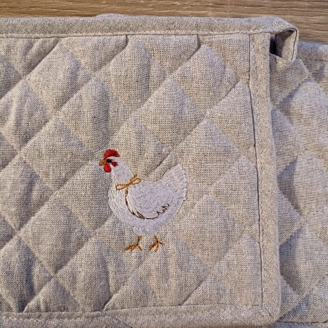 Topflappen Hühner Huhn