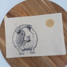 Küchenhandtuch Geschirrtuch Meerschweinchen