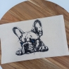 Küchenhandtuch Geschirrtuch Französische Bulldogge Hund