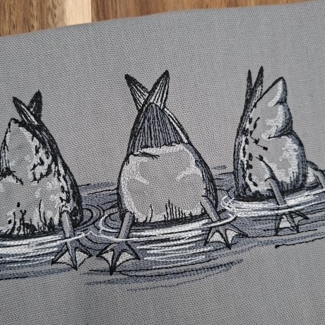 Küchenhandtuch Geschirrtuch Enten