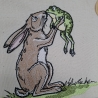 Küchenhandtuch Geschirrtuch Hase Frosch