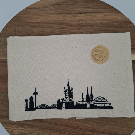 Küchenhandtuch Geschirrtuch Kölner Dom