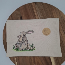 Küchenhandtuch Geschirrtuch Hase