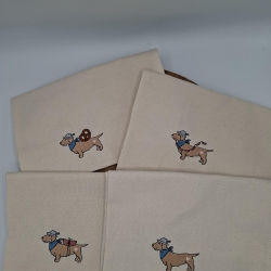 Küchenhandtuch Geschirrtuch Dackel