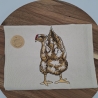 Küchenhandtuch Geschirrtuch Hühner Huhn