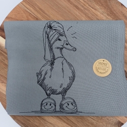 Küchenhandtuch Geschirrtuch Gans Ente Wellness Spa