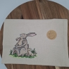 Küchenhandtuch Geschirrtuch Hase