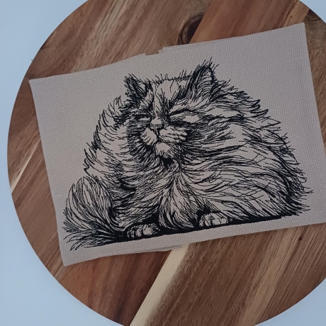Küchenhandtuch Geschirrtuch Katze