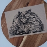 Küchenhandtuch Geschirrtuch Katze