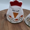 Eierwärmer Huhn Hühner