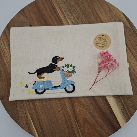 Küchenhandtuch Geschirrtuch Dackel