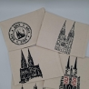 Küchenhandtuch Geschirrtuch Kölner Dom