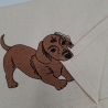 Küchenhandtuch Geschirrtuch Dackel Hund