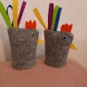 Eierwärmer, Huhn, Filz