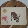 Küchenhandtuch Geschirrtuch Hirsch