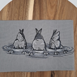 Küchenhandtuch Geschirrtuch Enten