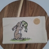 Küchenhandtuch Geschirrtuch Hase Frosch