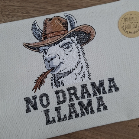 Küchenhandtuch Geschirrtuch Lama