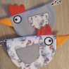Topflappen Huhn, Hühner