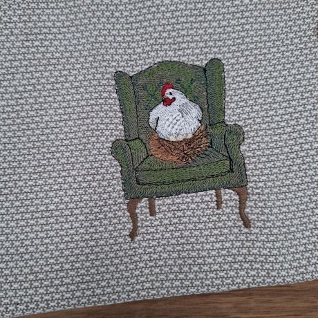 Küchenhandtuch Geschirrtuch Huhn