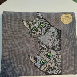 Küchenhandtuch Geschirrtuch Katze