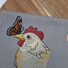 Küchenhandtuch Geschirrtuch Hühner Huhn