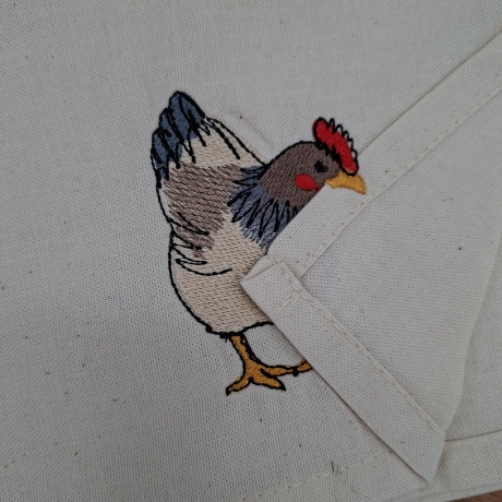 Küchenhandtuch Geschirrtuch Huhn