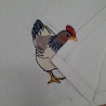 Küchenhandtuch Geschirrtuch Huhn