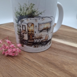 Kaffeetasse Tasse Wohnwagen Camping