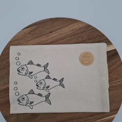 Küchenhandtuch Geschirrtuch Fische