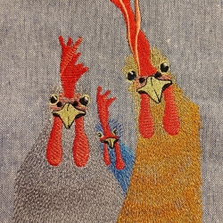Handtücher, Küchenhandtücher Laufente Hühner Enten Huhn