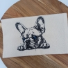 Küchenhandtuch Geschirrtuch Französische Bulldogge Hund