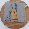 Küchenhandtuch Geschirrtuch Gans Ente