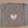 Topflappen Hühner Huhn