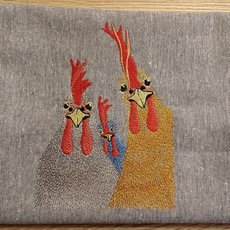 Handtücher, Küchenhandtücher Laufente Hühner Enten Huhn