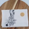 Küchenhandtuch Geschirrtuch Hase