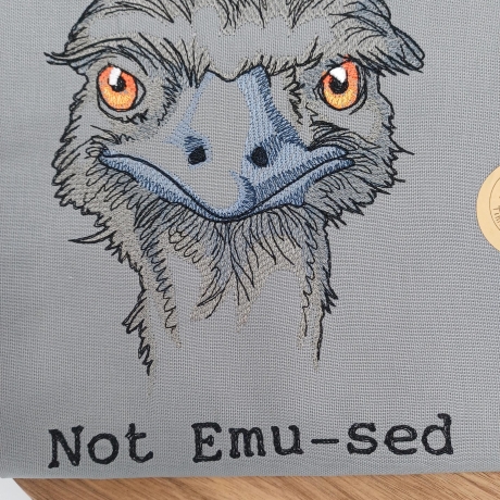 Küchenhandtuch Geschirrtuch Emu Vogel