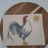 Küchenhandtuch Geschirrtuch Hahn Huhn