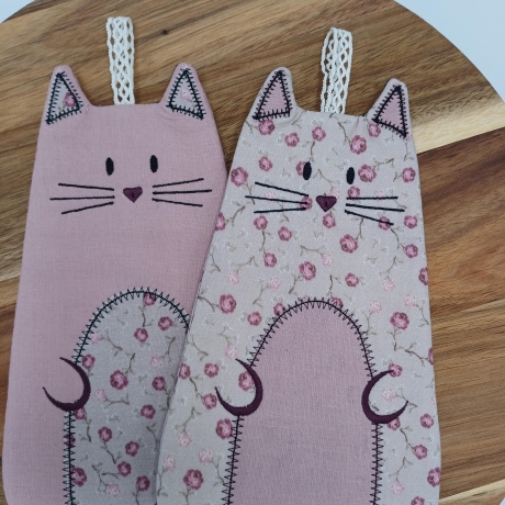 Topflappen Katze Katzen