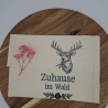 Küchenhandtuch Geschirrtuch Reh Hirsch Wald