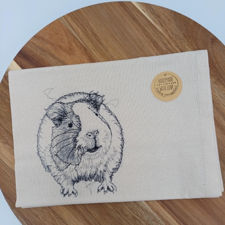 Küchenhandtuch Geschirrtuch Meerschweinchen