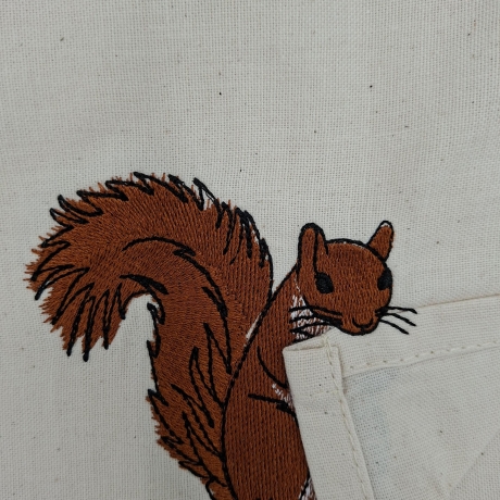 Küchenhandtuch Geschirrtuch Eichhörnchen