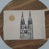 Küchenhandtuch Geschirrtuch Kölner Dom
