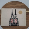 Küchenhandtuch Geschirrtuch Kölner Dom