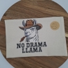 Küchenhandtuch Geschirrtuch Lama
