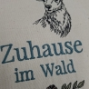 Küchenhandtuch Geschirrtuch Reh Hirsch Wald