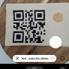 Küchenhandtuch Geschirrtuch QR Code