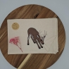 Küchenhandtuch Geschirrtuch Hirsch