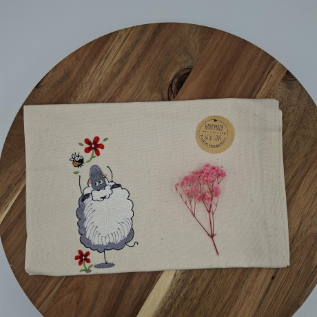 Küchenhandtuch Geschirrtuch Schaf